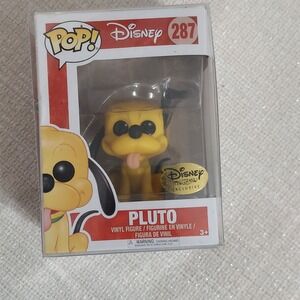 Funko Pop Disney Pluto Vinyl Figure 287 Vaulted Exclusive